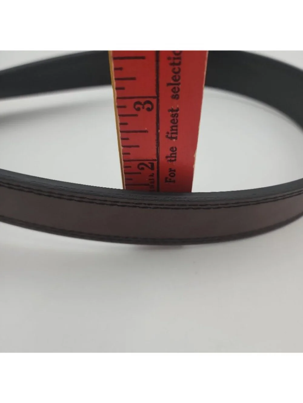 Genuine Leather Mens Size 42 Belt Classic Casual Brown Fits 37-42